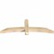 Ekena Millwork Bellingham Rough Sawn Timber Gable Bracket, Douglas Fir, 60"W x 20"H x 4"D x 4"F, 8/12 Pitch GBW060X20X0404BEL00RDF - alternate 2